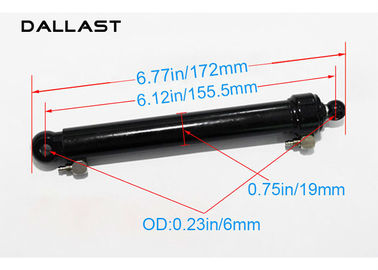 Micro Mini Hydraulic Cylinders Single Acting Telescopic Piston Rod