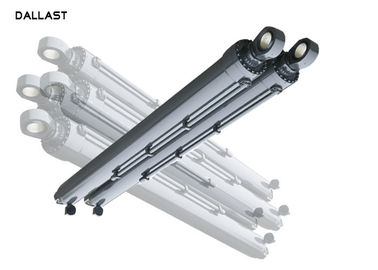 Heavy Duty Column Telescopic Double Acting Cylinder Durable Support For Mining